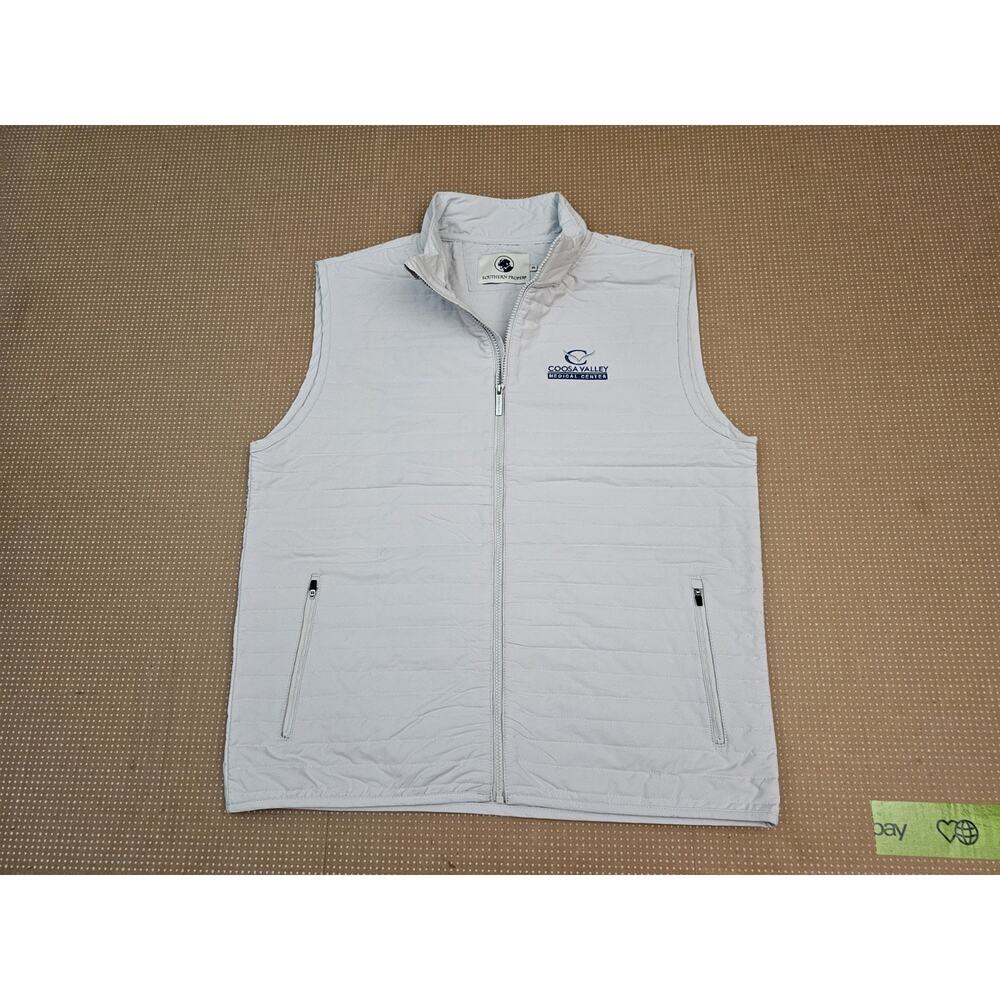 Southern Proper Quilted Field Vest Size XL DR Horton Logo